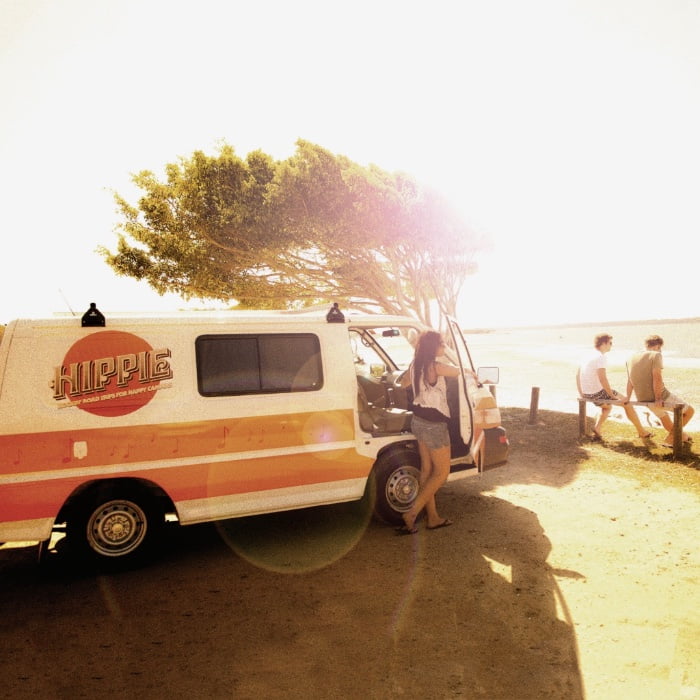 Hippie Drift camper Camper huren Australie